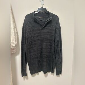 LT gray alfani quarter zip!